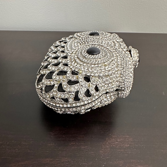 Sasha Jeweled Owl Clutch NWT - Picture 9 of 14